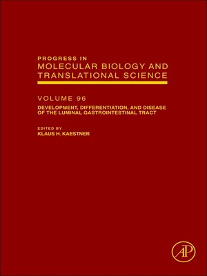 cover image of Development, Differentiation, and Disease of the Luminal Gastrointestinal Tract